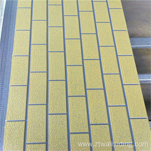 PU Metal Decoration and Warm Insulation Panel